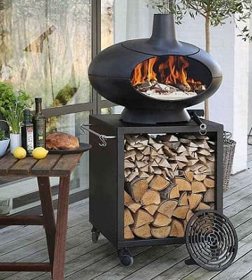 Barbecue à bois